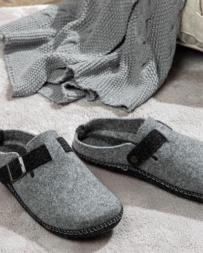 Relax Пантофи За Дома Мъжки, Сиво, 41