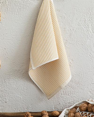 Relief Кърпа За Изсушаване Памучен, Жълто, 30 X 50 Cm