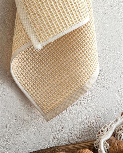 Relief Кърпа За Изсушаване Памучен, Жълто, 30 X 50 Cm