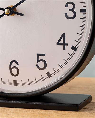 Renne Часовник За Маса Черно, 10 X 10 Cm Test