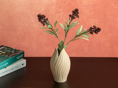 Renne Ваза 20x20x34 см Бежов