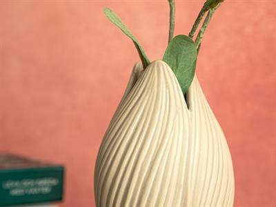 Renne Ваза 20x20x34 см Бежов