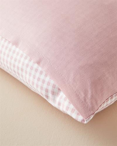 Retro Flower Калъфка За Възглавница 2 бр. Памучен 50x70 см Розов