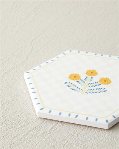 Retro Revival Подложка За Чаша Керамика 11 см Син