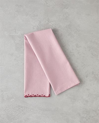 Retro Waves Кърпа За Сушене Памук 30x50 см Пудра