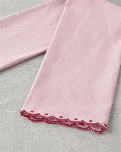 Retro Waves Кърпа За Сушене Памук 30x50 см Пудра