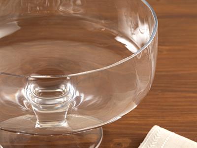 Rhoda Купа За Презентация С Крака, Стъкло, Прозрачен, 24 Cm