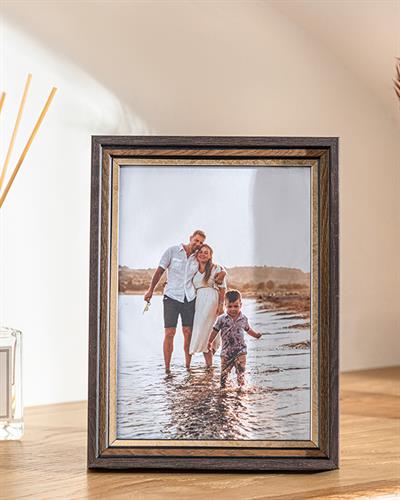 Rhonda Рамка 13x18 см Кафяв - Златен