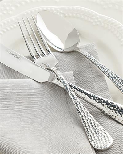 Riba Stainless Steel 6 Person-18 Pcs Cutlery Set Silver.