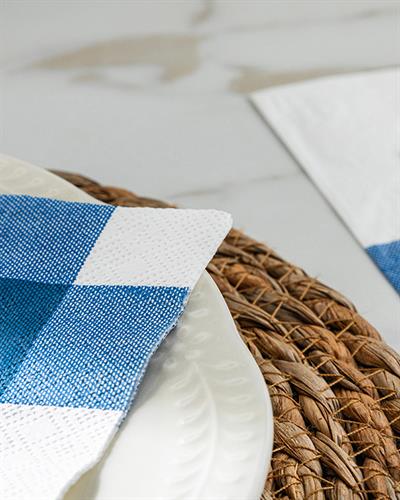 Ribbon Хартиени Салфетки 20 бр. Хартия 33x33 см Син