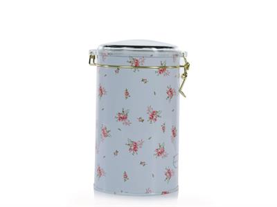 Ribbon Rose КУТИЯ ЗА СЪХРАНЕНИЕ Голяма Метален 10,5x17 cm White