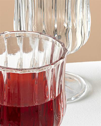 Ricco Чаша 4 Бр., Стъкло, Прозрачен, 165 Ml