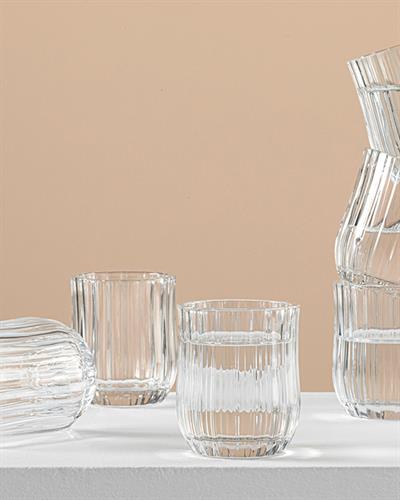 Ricco Водна Чаша За Сервиране С Кафе 6 Бр., Стъкло, Прозрачен, 80 Ml