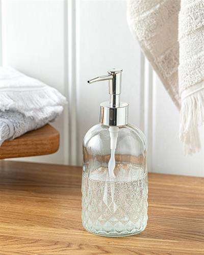 Rich ДОЗАТОР ЗА ТЕЧЕН САП 8x8x19 cm Transparent