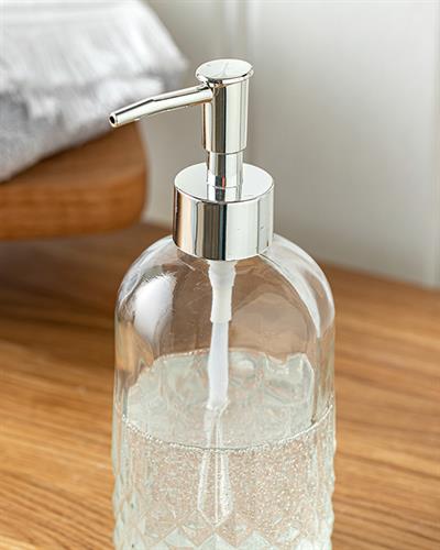 Rich ДОЗАТОР ЗА ТЕЧЕН САП 8x8x19 cm Transparent