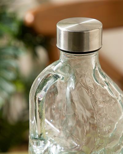 Riley Glass Storage Bottle 1000 ml Transparent