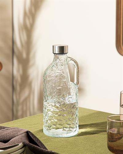 Riley Glass Storage Bottle 1000 ml Transparent