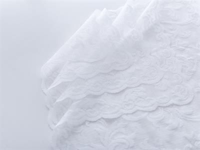 Rina Салфетка за Гости 4 Set Плетиво 40x40 cm Ecru