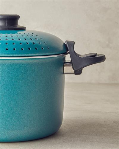 Rio Тенджера Спагети Алуминий 20 см Зелен