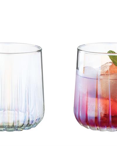 Rio Чаша За Безалкохолно 4 Бр., Стъкло, Цветен, 310 Ml