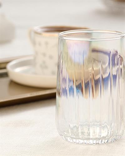 Rio Водна Чаша За Сервиране С Кафе 6 Бр., Стъкло, Цветен, 135 Ml