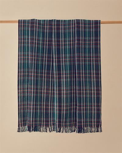 Rita Шал За Диван 130x170 см Тъмнозелен