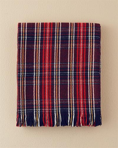 Rita Шал За Диван 130x170 см Червен