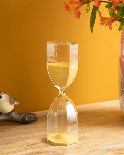 Rita Пясъчен Часовник 20 Мин., Пясъчен Цвят, 6 X 6 X 20 Cm
