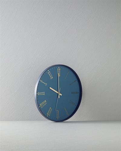 Rita Plastic Wall Clock Green