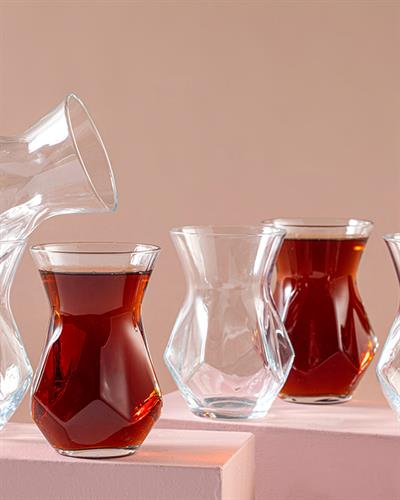 Ritz Чаша За Чай 6 бр. Стъкло 165 мл Прозрачен