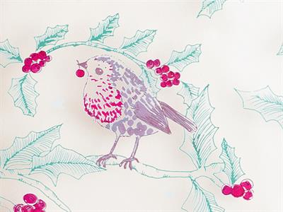 Robin Bird ТАБЛИЦА Colorful.