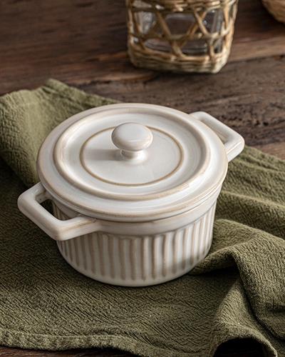 Rochelle Мини Тенджера Каменна керамика 14x9 см Сив