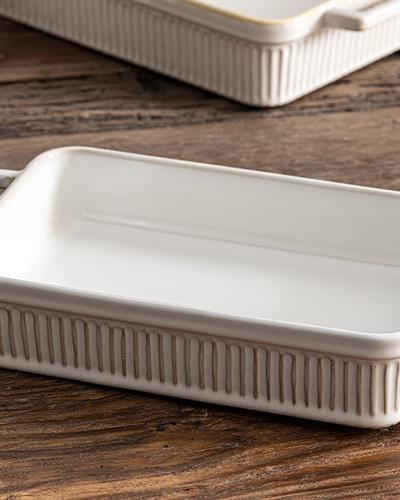 Rochelle Съд За Фурна Каменна керамика 30x17x5 см Сив