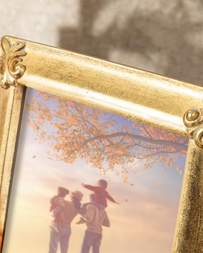 Roe Рамка 13x18 см Златен