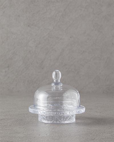 Rolly Glass Sugar Bowl 11 cm Transparent