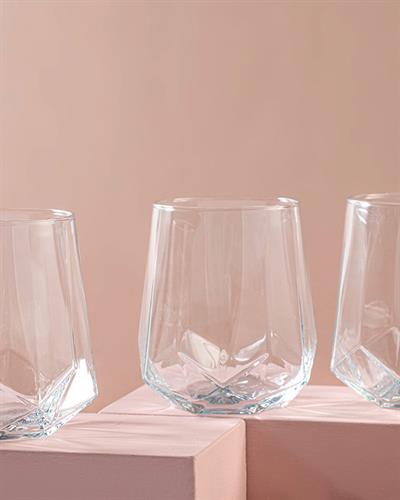 Roma Чаша За Безалкохолно 3 Бр., Стъкло, Прозрачен, 400 Ml