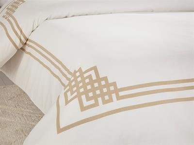 Roman СПАЛНО БЕЛЬО КОМПЛЕ Кing size Памучен 240x220 cm Beige