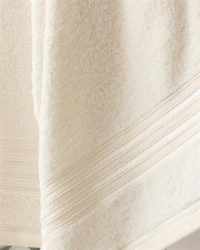 Romantic Stripe Комплект Кърпи За Баня С лента Памучен 50x85см + 70x150см Екрю