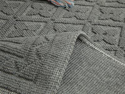 Ronita Килим Памучен, Сиво, 120 X 180 Cm