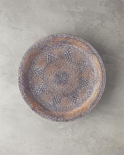 Rony Декоративна Табла Полирезин, Кафяво, 20X20X1.5Cm