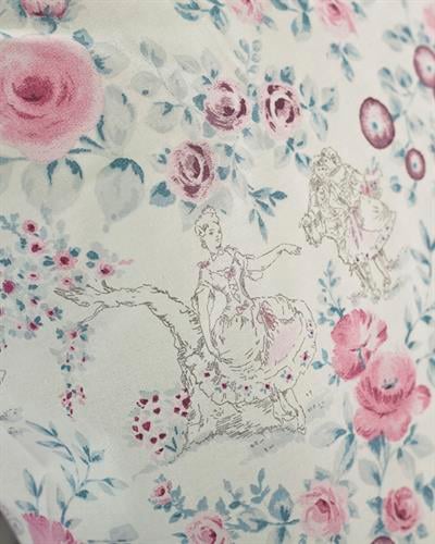 Rosalie Плик За Завивка Единичен Мерсеризиран 160x220 см Розов