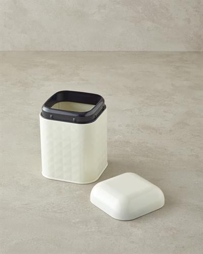 Rosalina Кутия За Съхранение 4 бр. Метал 1.3 л x 9 л Кремав