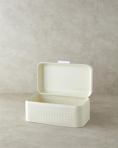 Rosalina Кутия За Съхранение 4 бр. Метал 1.3 л x 9 л Кремав