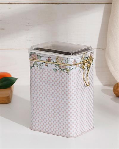 Rosalinda Кутия За Съхранение Правоъгълен Метал 15,0x7,5x10,0 см Розов