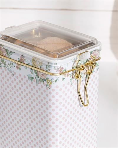 Rosalinda Кутия За Съхранение Правоъгълен Метал 15,0x7,5x10,0 см Розов