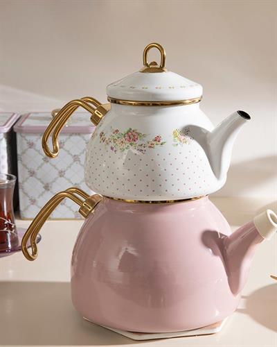 Rosalinda ЧАЙНИК Емайлиран 2,5 L White