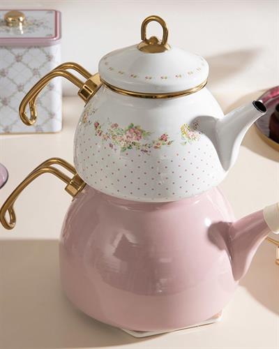 Rosalinda ЧАЙНИК Емайлиран 2,5 L White