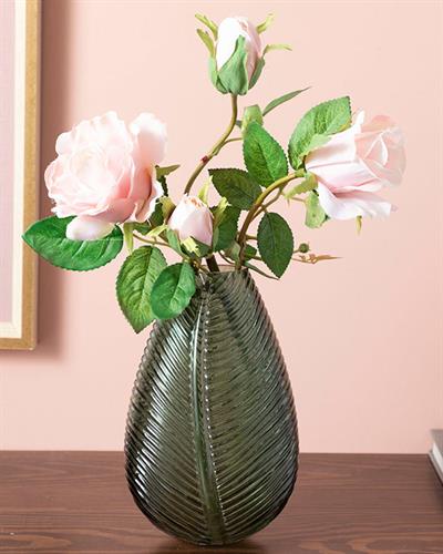 Rose Изкуствено Цвете Розово, 74 Cm