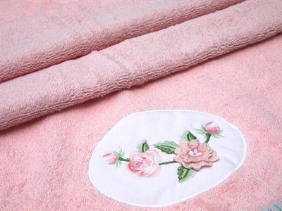 Rose Bunch ХАВЛИЯ ЗА ЛИЦЕ Бродирани 50x80 cm Pink