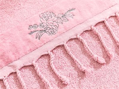 Rose Coquette ХАВЛИИ ЗА РЪЦЕ Бродирани 30x45 cm Rose Color